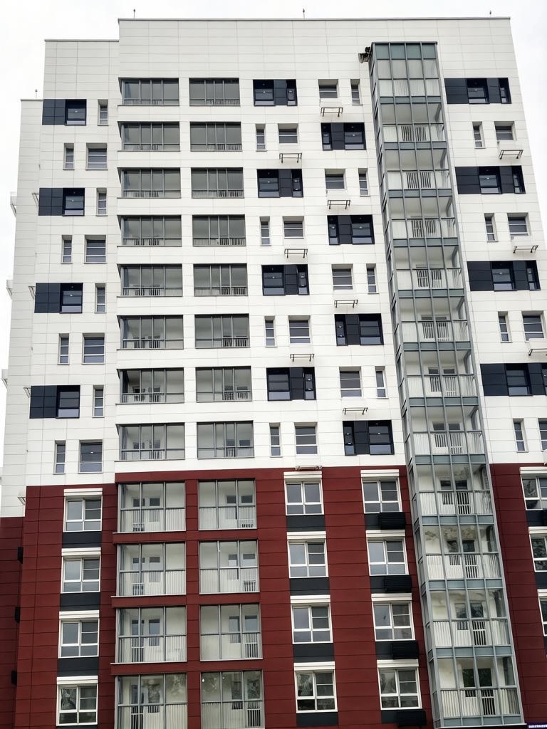 Жилой дом на Судостроительной, вл. 5 — фасад, фото 4